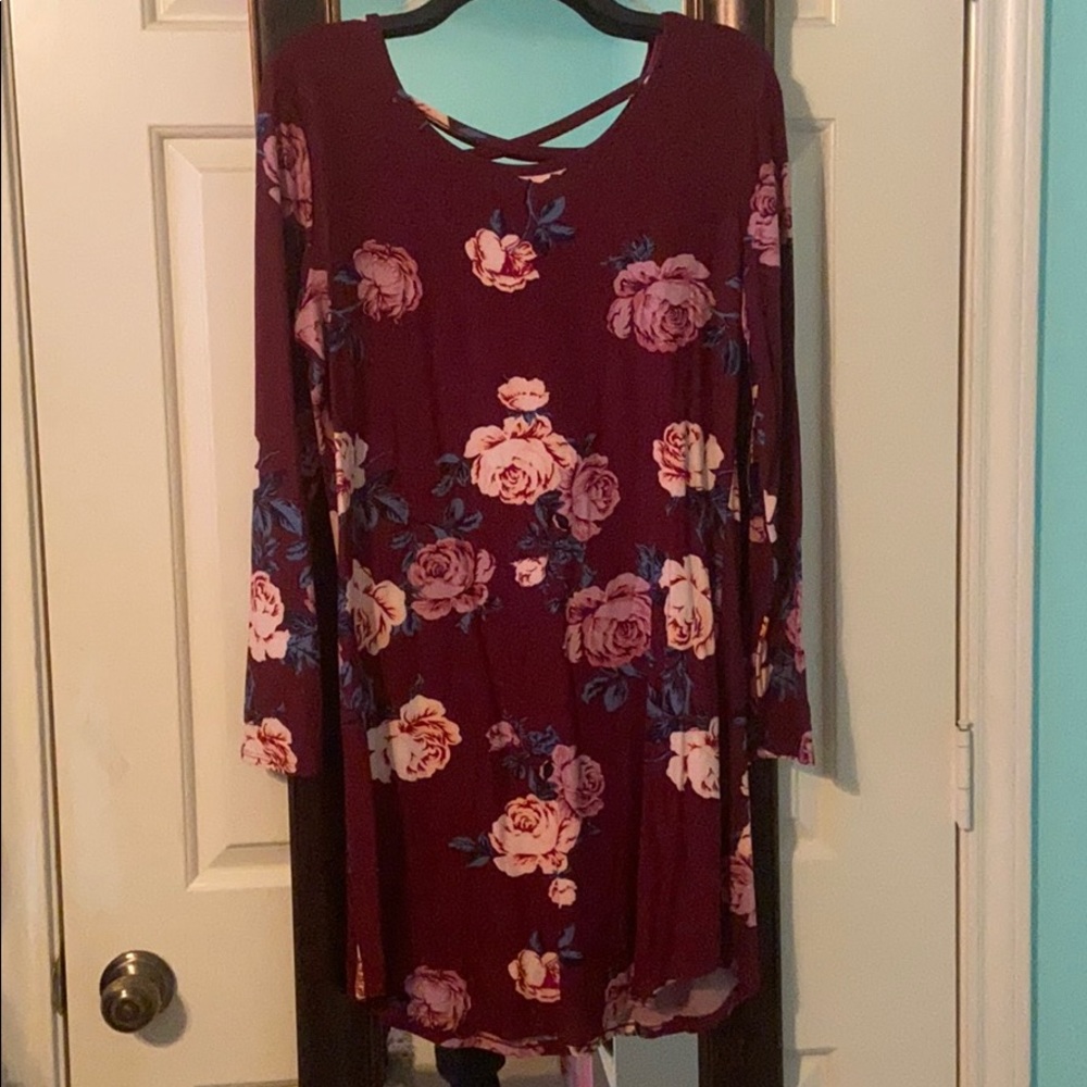 long sleeved dress